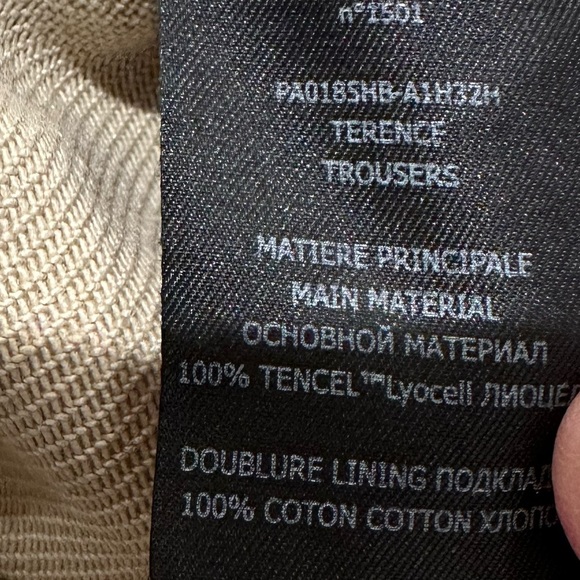 Isabel Marant Terence Cargo Trousers in Ecru Size FR 42 - Picture 6 of 6